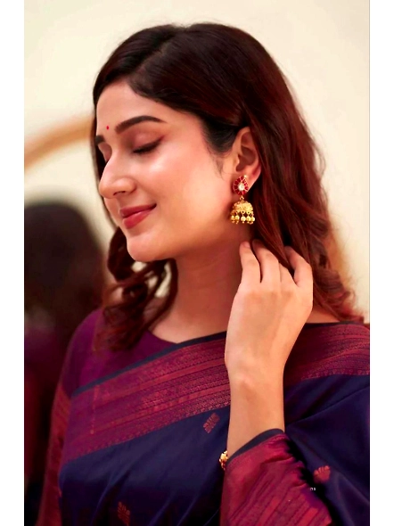 NavyBlue Traditional silk saree online