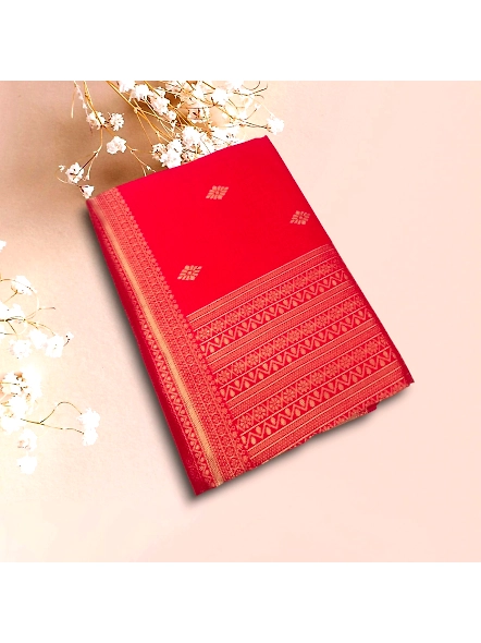 Red Traditional silk saree online
