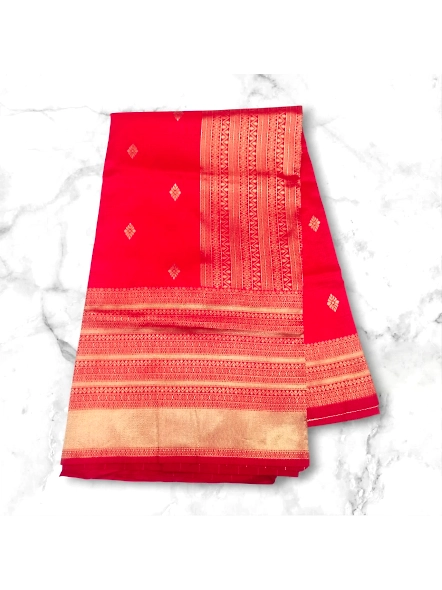 Red Indian festive wear saree