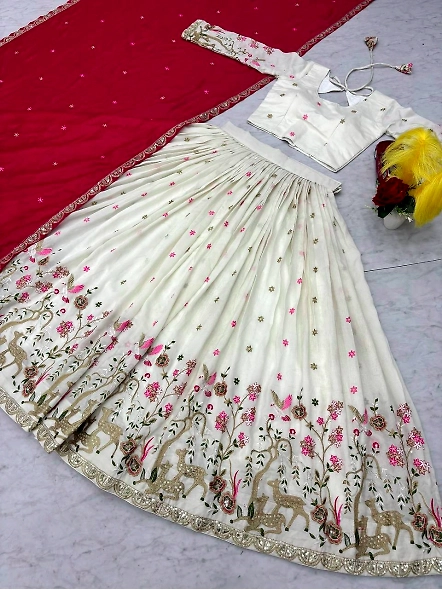 Lehenga with dupatta