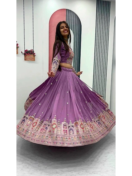 Lavender Traditional Indian Outfit
