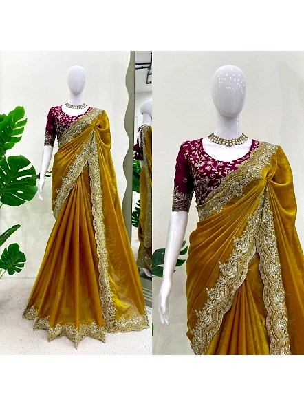 Brown Fandy Silk