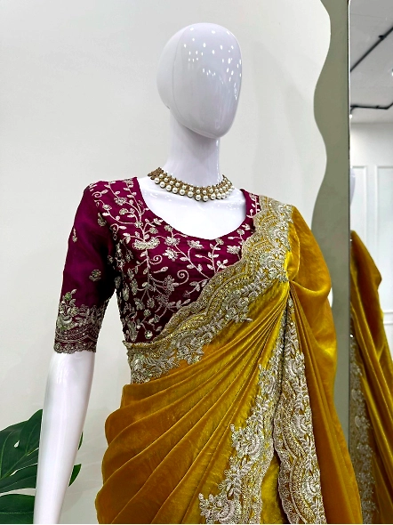 Brown Fandy Silk