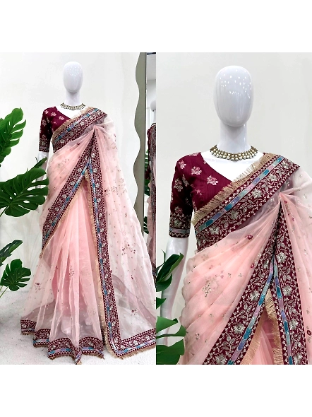 Pink Organza