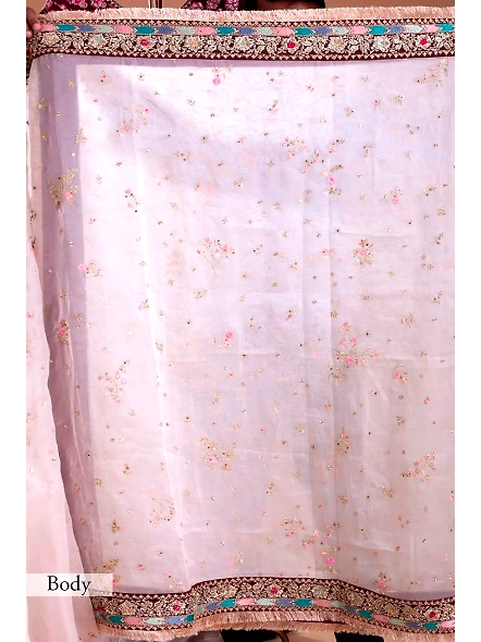 Pink Organza
