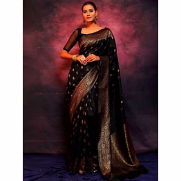 kinjal textiles designer banarasi silk kanjivaram saree