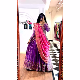tiny tex gold crush navratri chaniya choli