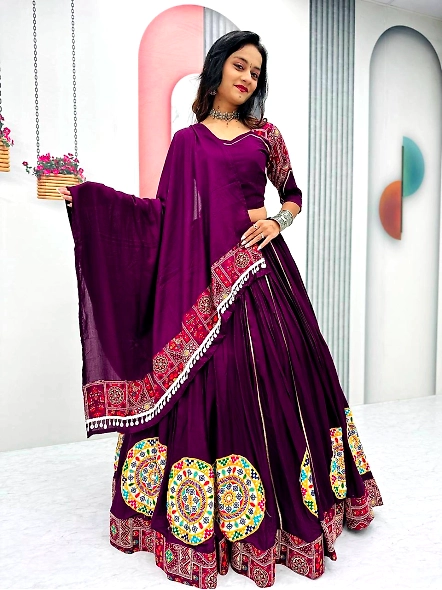 Gamathi Work Chaniya Choli