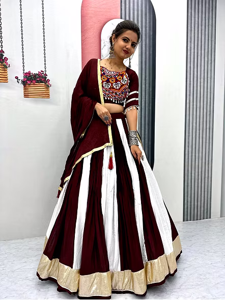 Gamathi Work Chaniya Choli