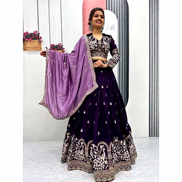 tiny tex vichitra silk lehenga choli set