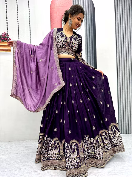 designer lehenga set