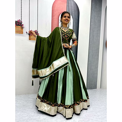 tiny tex pure cotton navratri chaniya choli