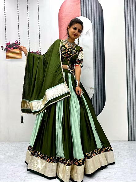 Gamathi Work Chaniya Choli