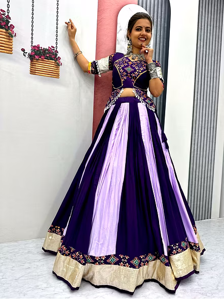 Gamathi Work Chaniya Choli
