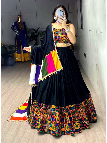 Black Mirror work chaniya choli