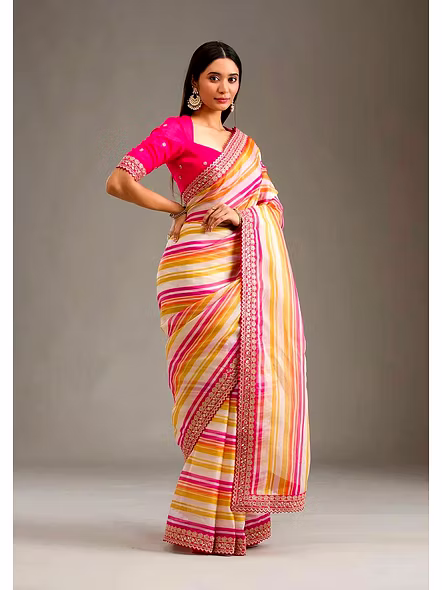 tabby silk saree