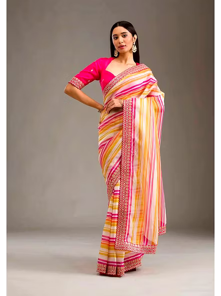 festive saree for weddings