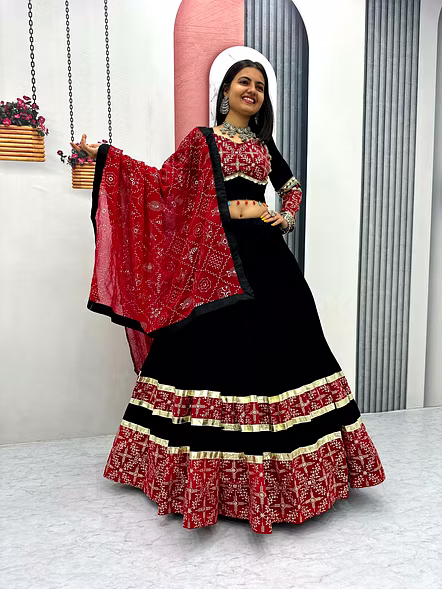 pure cotton chaniya choli