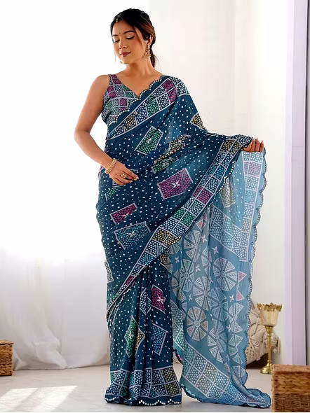 saree for farewell
