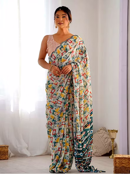 saree for farewell