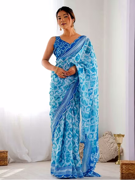 saree for farewell