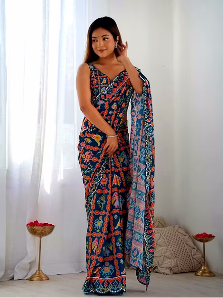 saree for farewell