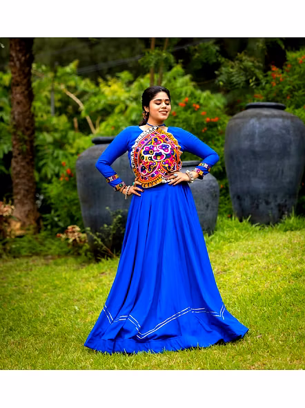 Embroidered lehenga choli