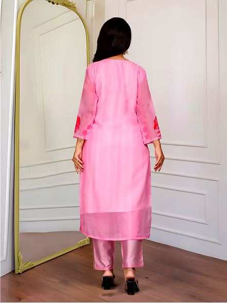 organza suit set