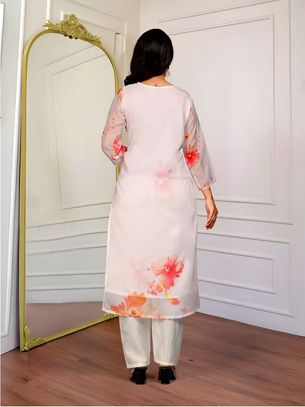 organza suit set