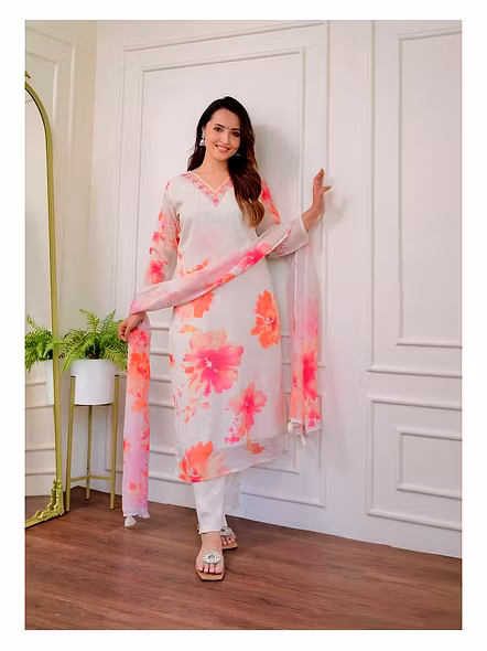 floral printed kurta