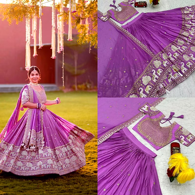 tiny tex navratri special pure georgette lehenga choli