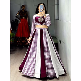 shiv pure rayon cotton lehenga set with kodi work