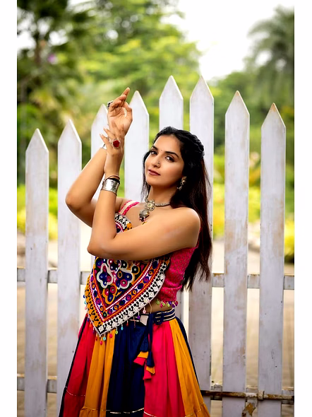 Colorful Navratri Choli Set-3