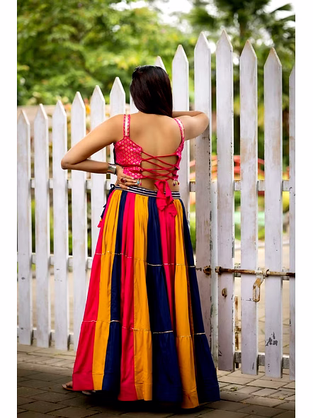 Colorful Navratri Choli Set-4