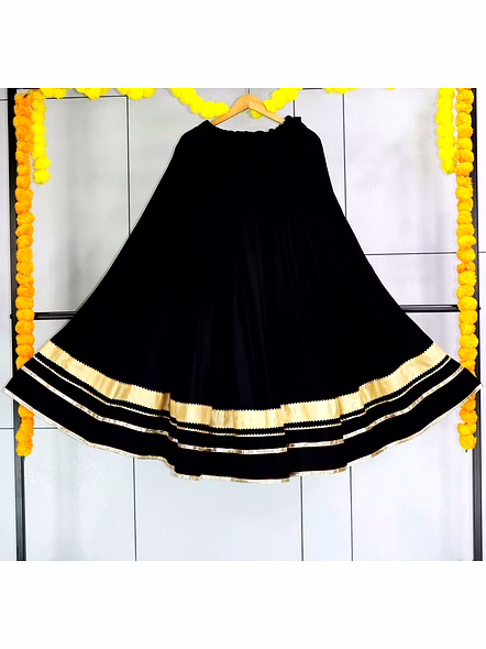 Graceful Chaniya Choli with Gotta Patti Work-GRTN8055_Black