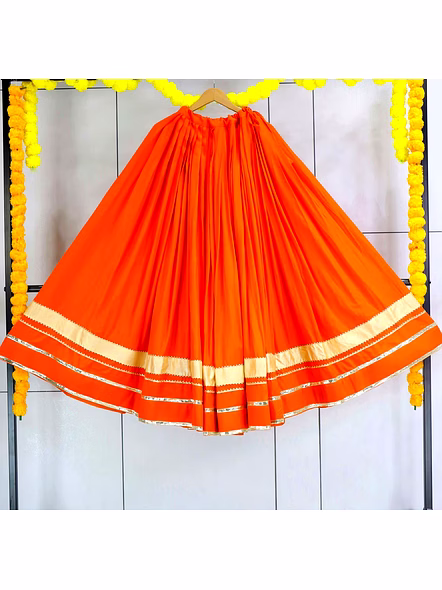Graceful Chaniya Choli with Gotta Patti Work-GRTN8055_Orange