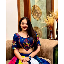 shiv designer cotton navratri lehenga choli set