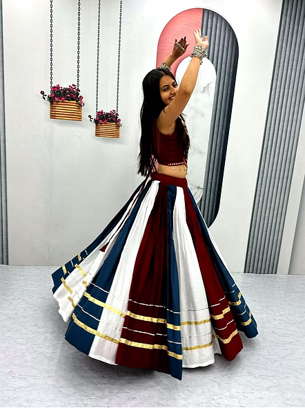 Navratri Special Pure Cotton Lehenga Choli-XL-5