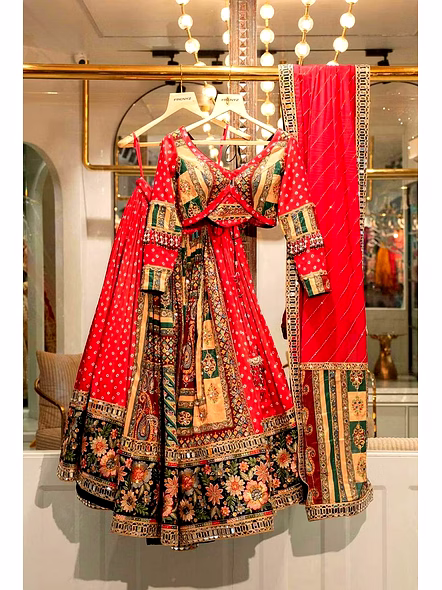 Real Mirror Work Digital print Chnaiya Choli For Navratri 139-ALC139D