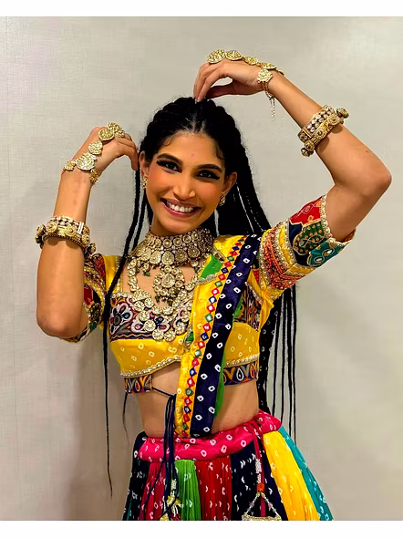 Real Mirror Work Digital print Chnaiya Choli For Navratri 152-ALC152