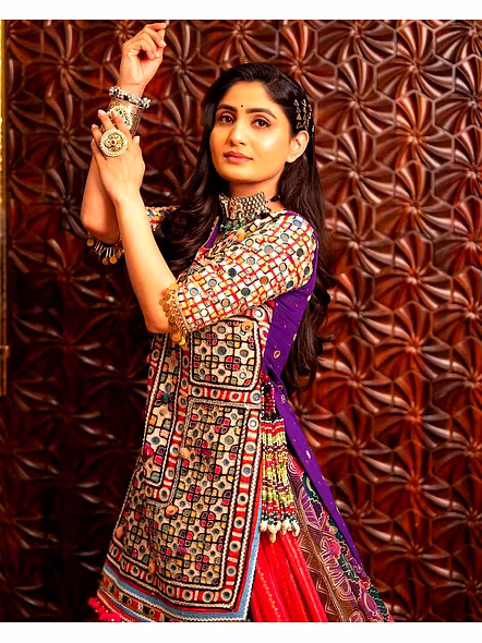 Geeta Rabari Chaniya Choli For Navratri-4