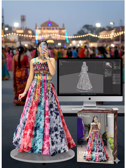 georgette lehenga choli