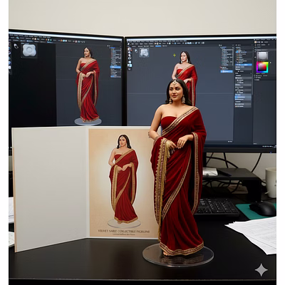 binal tex red velvet saree