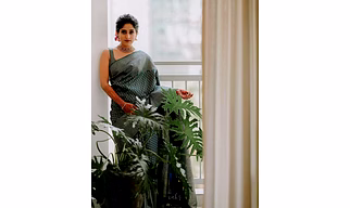 Green Color Soft Banarasi Silk Saree with Silver Zari Work