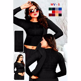 shiv embro woolen plain readymade blouse for saree