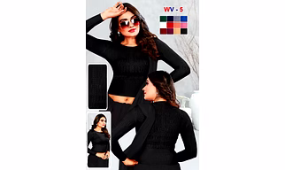 Woolen Plain Readymade Blouse for Saree