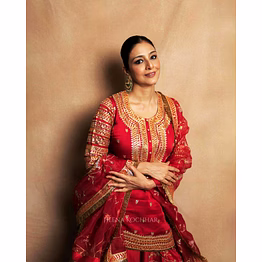 shiv chinon silk kurti women