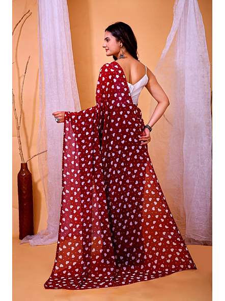 Romantic Georgette Saree