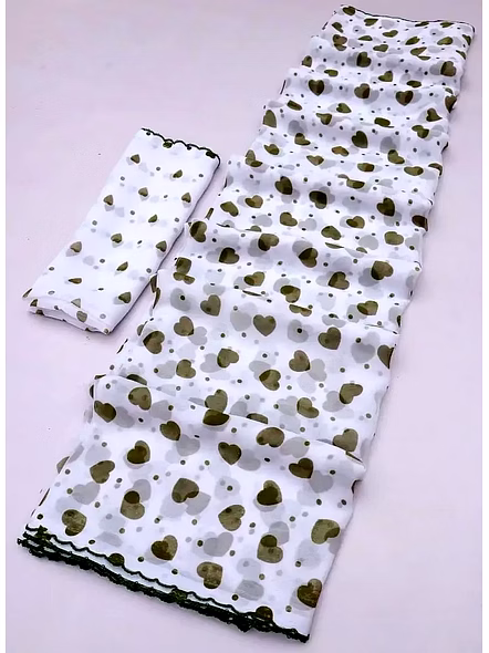 Printed Georgette Saree online