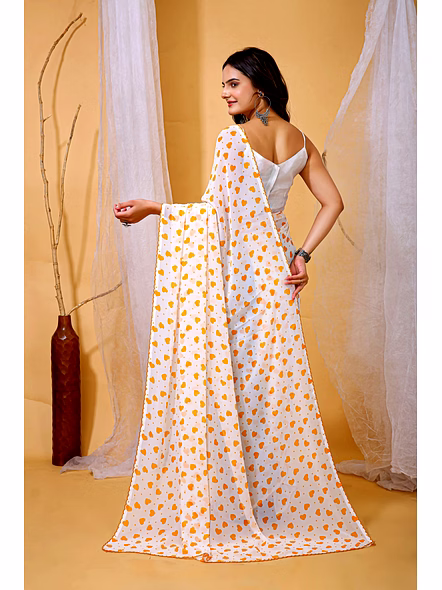 Printed Georgette Saree online